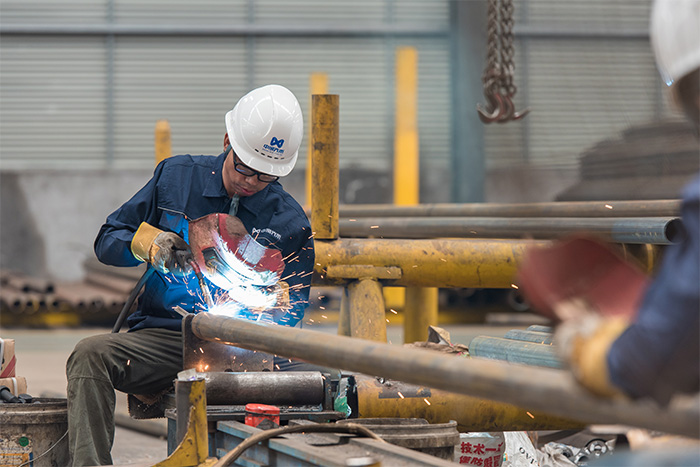 永济网架焊接车间